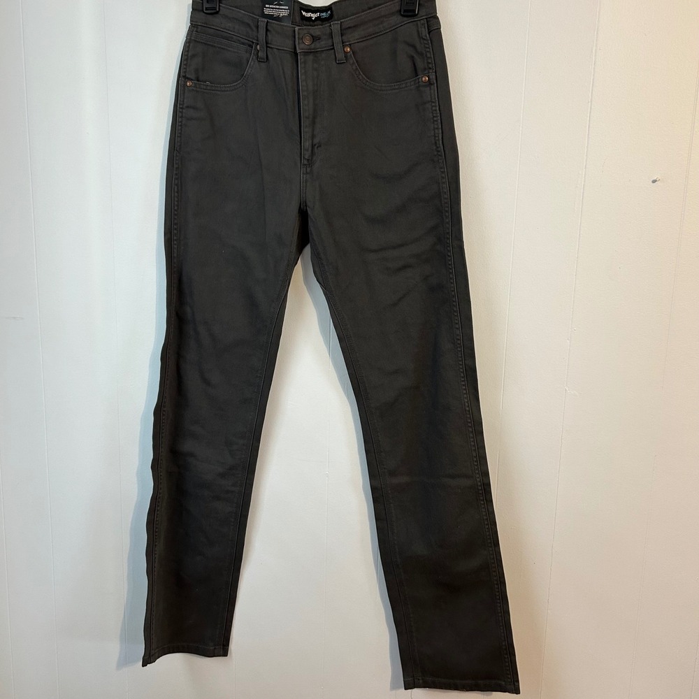 Wrangler Men's Regular Fit‎ Peak Comfort Dark Gray Jeans 32 x 34